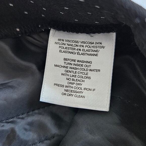 Anne Klein Black White Polka Dot Career Wear Pants Dressy Size 8 Business - Picture 6 of 10